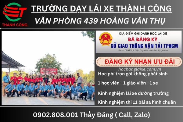 học bằng lái xe ô tô quận 5