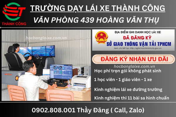 học bằng lái xe tại quận 4