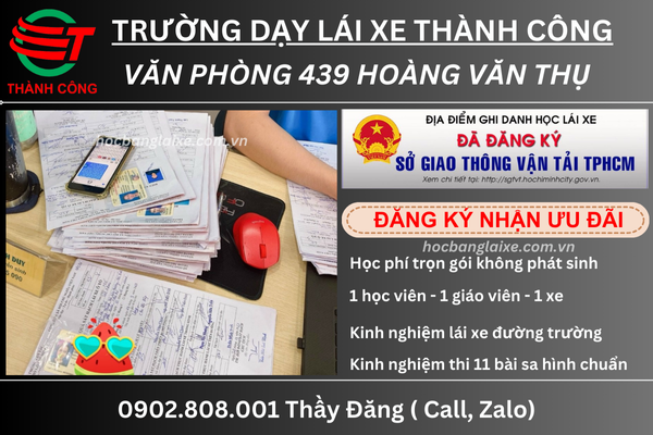 học lái ô tô quận 5