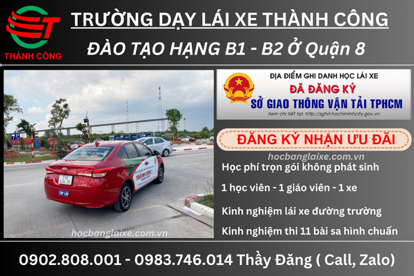 học lái xe quận 8