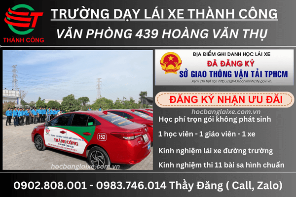 Học lái ô tô bằng xe vios thành công