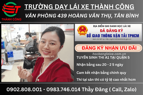 thi a1 tại quận 5