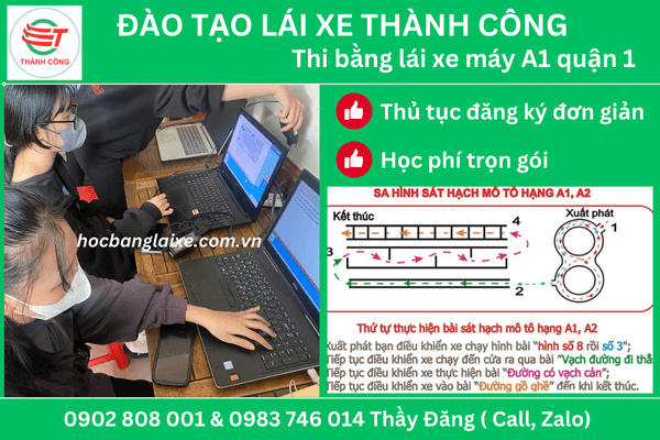 thi bằng lái a1 quận 1