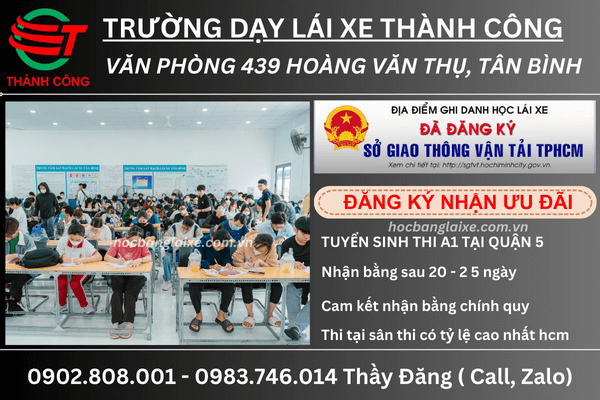 thi bằng lái xe máy quận 5