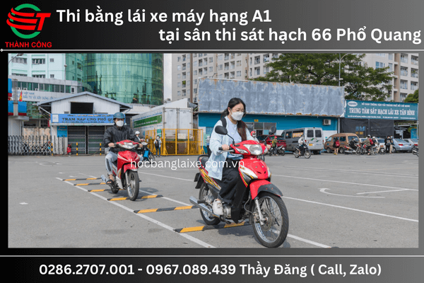 thi bằng lái xe 66 phổ quang